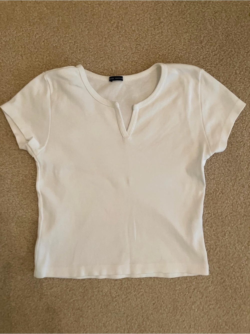Brandy Melville White Tee